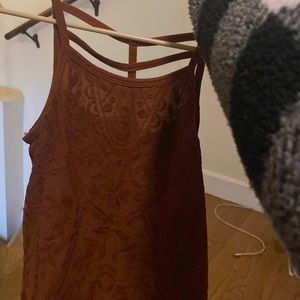 Cute halter neck lace top